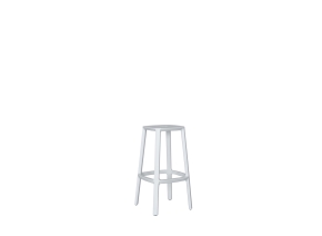 Cadrea Barstool White Cadrea Barstool White